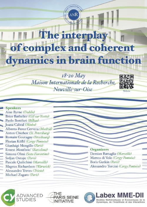 The interplay of complex and coherent dynamics in brain function