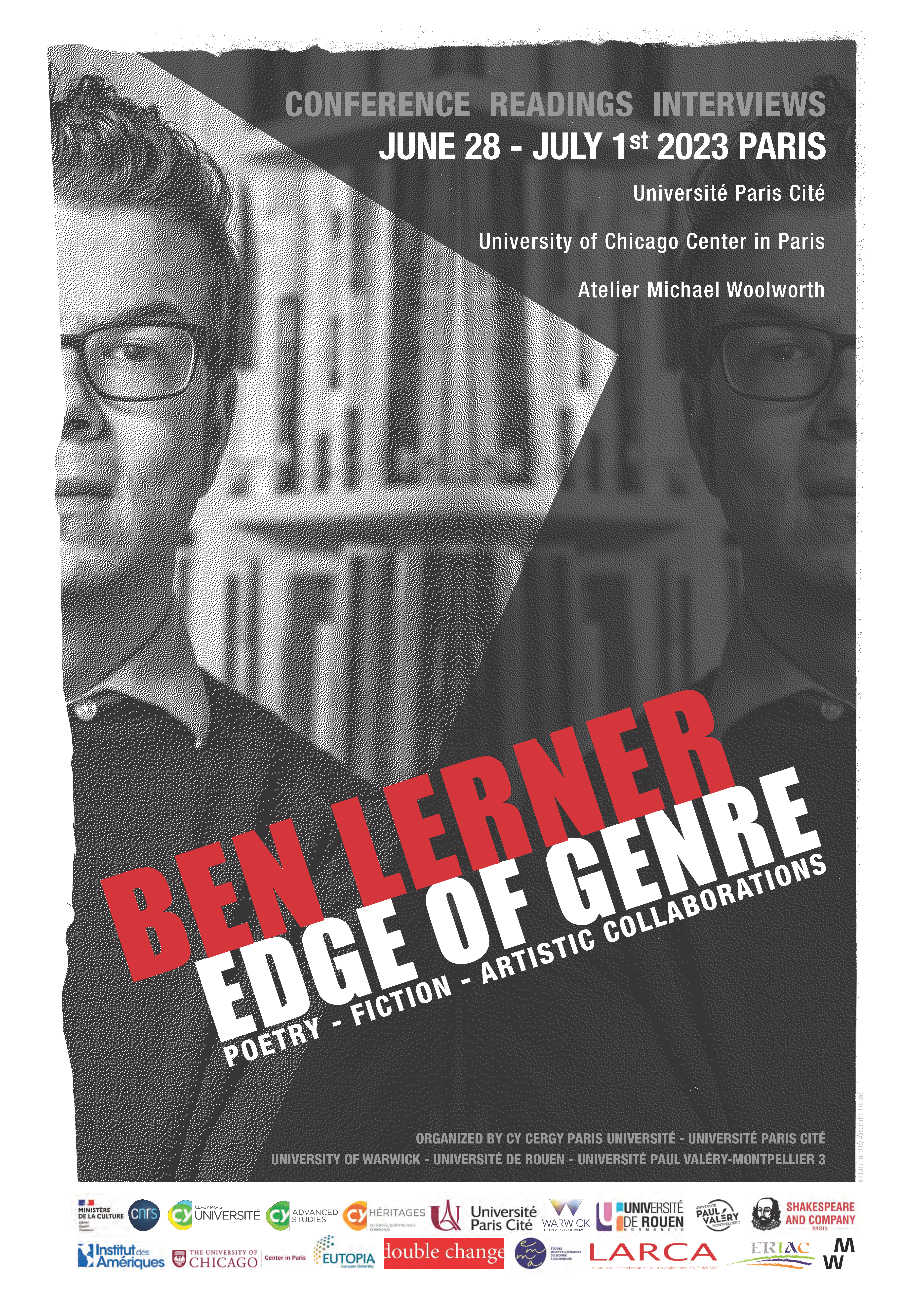 “Let me walk to the edge of genre” Ben Lerner: Poésie, fiction, critique  et collaborations artistiques