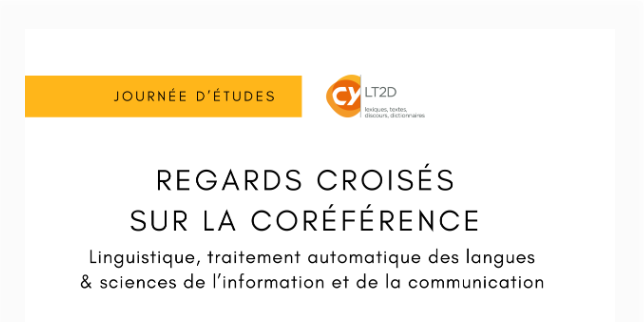 Crossed perspectives on coreference: linguistics, natural language processing and information and communication sciences