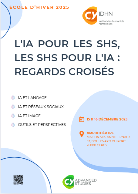 L'IA pour les SHS, les SHS pour l'IA: regards croisés