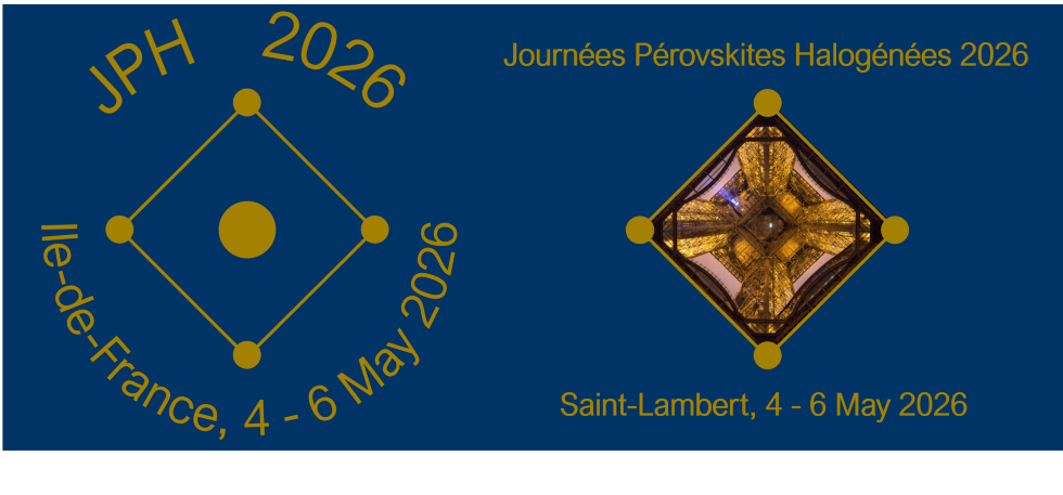 Journées Pérovskites Halogénées (JPH)