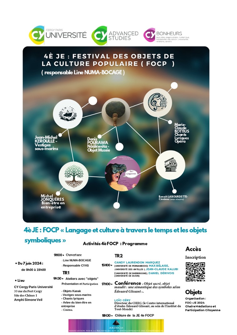 4 ème JE : Festival des objets de la culture populaire