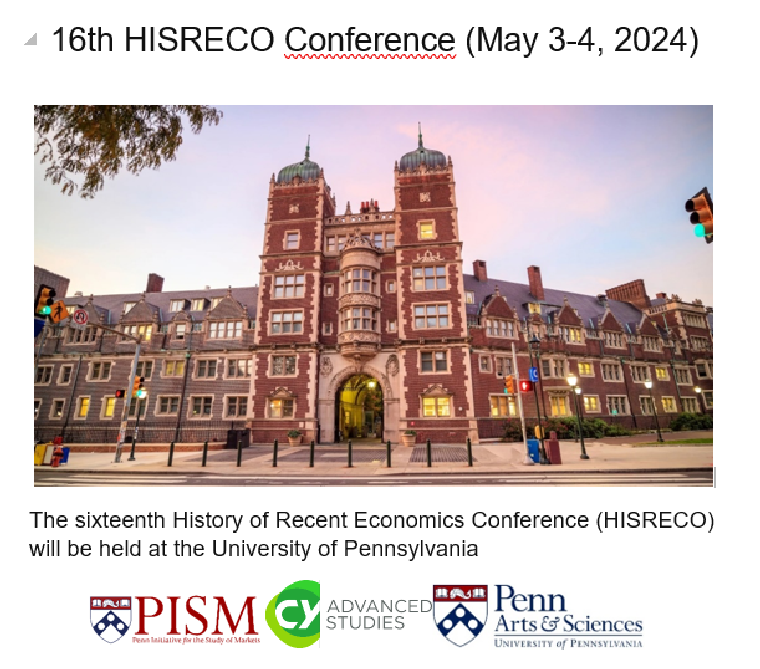 16th HISRECO Conference