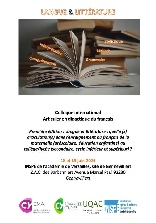 Language and literature : Articulation(s) in teaching of French